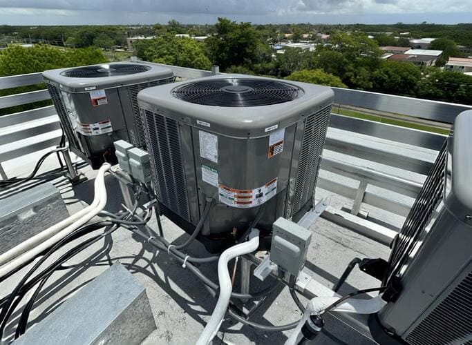 Commercial HVAC Rooftop Equipment